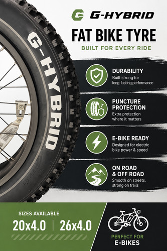 Fat bike tyres - tyres, 26x4