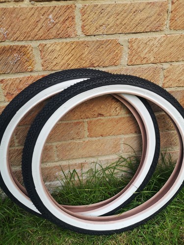 Coloured street bmx tyres - street,